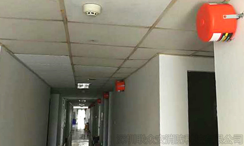 火麒麟泡沫自動滅火裝置某宿舍安裝圖2