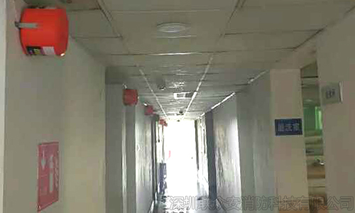 火麒麟泡沫自動滅火裝置某宿舍安裝圖