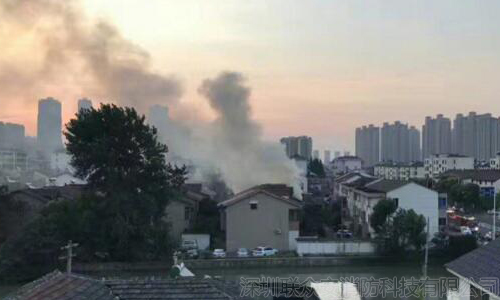 常熟員工宿舍起火