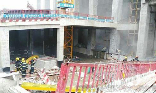 5.9深圳在建大樓起火2